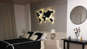 1 chambre, fer et planche Ă repasser, Wi-Fi gratuit, draps fournis