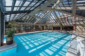 Indoor pool, a heated pool - Westgate 3516 | Ski-In/Out | Kitchen | Ski Valet | Pools & Hot Tubs | Resort Amenities (Park City)