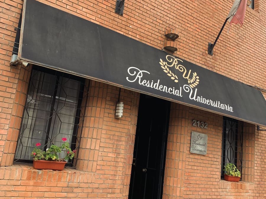 Fassade der Unterkunft