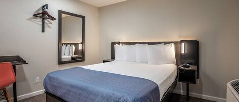 Enkeltrom – standard, 1 queensize-seng, ikke-røyk | Wi-fi (inkludert) og sengetøy