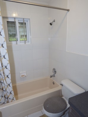 Towels, soap, toilet paper