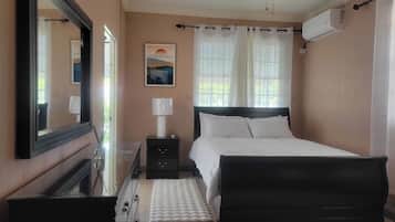 2 dormitorios, tabla de planchar con plancha, wifi gratis y ropa de cama