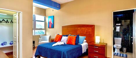 1 chambre, bureau, accĂšs au Wi-Fi (inclus), literie fournie