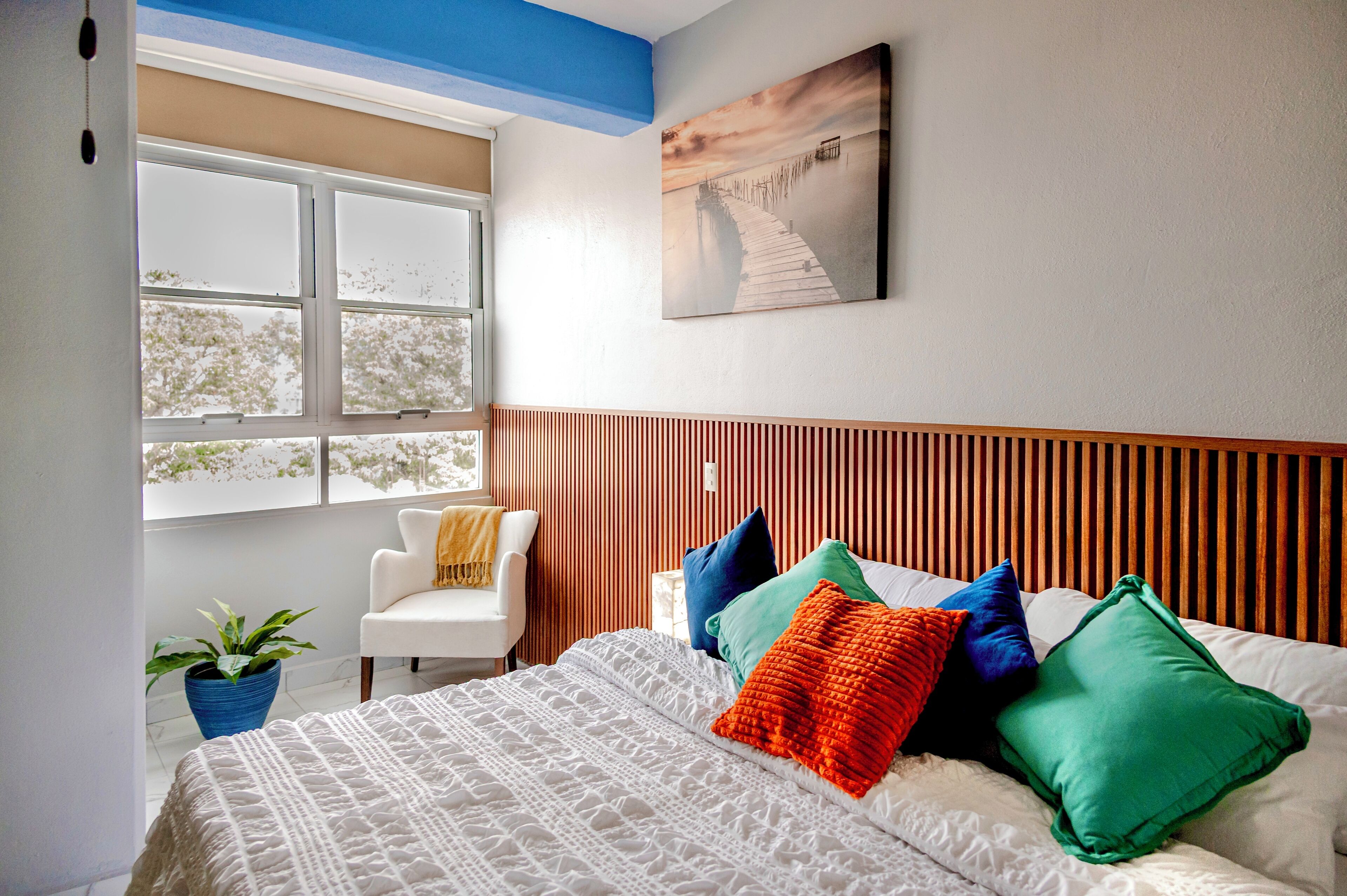 1 habitación, escritorio, wifi gratis y ropa de cama 