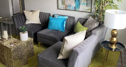 Modern 2-bedroom corporate apartment with WiFi, AC in enjoyable Sacramento