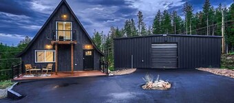 Aspen A-Frame | Modern-Seclusion-Hot Tub