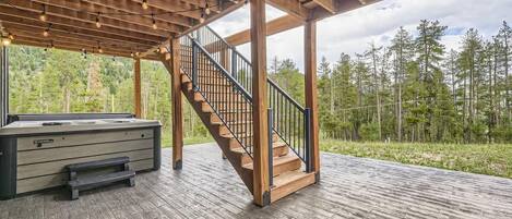 Bain à remous extérieur