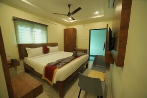 Standard Room, City View | Premium bedding, in-room safe, iron/ironing board, bed sheets - Hotel ROI Inn (Tirupati)