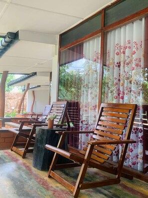 Classic Double Room, 1 Double Bed, Lake View | Terrace/patio - Lake Front Cottage Sigiriya  (Sigiriya)