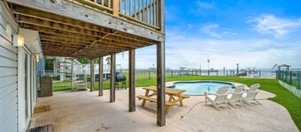 Waterfront Bay Home with Pool & Private Pier