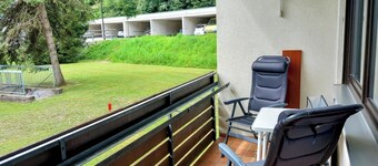Studio Apartment 'Isarnähe' with shared garden, balcony and wifi