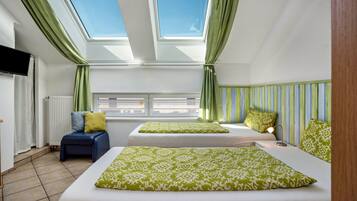 2 habitaciones, wifi gratis y ropa de cama