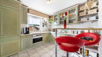 Kühlschrank, Ofen, Herdplatte, Geschirrspüler