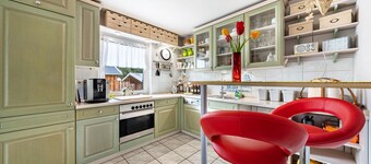 Apartment 'Fewo Energiepunkt Am Planitzwald' with Private Terrace, Private Garden and Wi-Fi