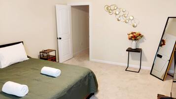 3 bedrooms, iron/ironing board, travel crib, free WiFi