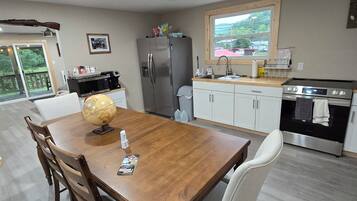 Microwave, oven, stovetop