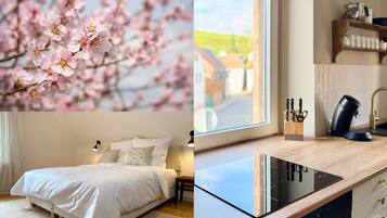 3 bedrooms, desk, travel crib, free WiFi