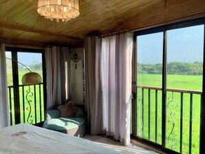 Rice Suite | View from room - Mana An lake hill resort (Mae Rim)