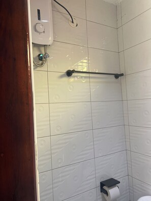 Towels, soap, toilet paper