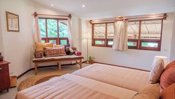 Classic Double or Twin Room, Garden View | Desk, laptop workspace, iron/ironing board, free WiFi