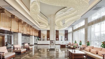 Sala de estar en el lobby