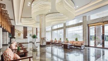 Sala de estar en el lobby