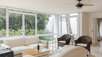 Smart TV y chimenea