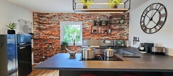 better I industrial apartment I home theater