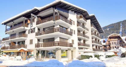Komfortables Studio für 4 in Morzine, Haustiere erlaubt und privater Garage