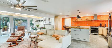 Façade de l’hébergement