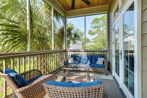 House (4 Bedrooms) | Front of property - Beach & Pool Access: Peaceful St Teresa House (Carrabelle)