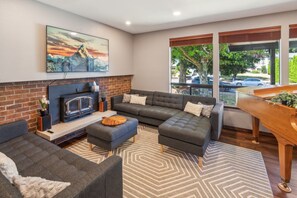 House, 4 Bedrooms | Interior - Nature Escape: Family Home With Playroom & Office 4 Bedroom Home by RedAwning (Federal Way)