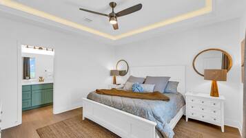 3 bedrooms, iron/ironing board, WiFi, bed sheets