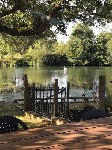 House on the banks of the Loir