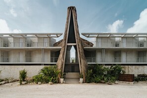Fassade der Unterkunft
