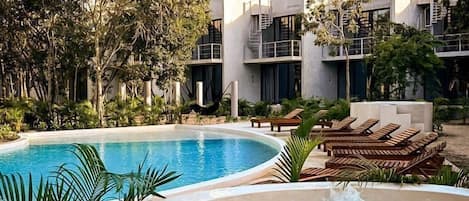 Outdoor pool