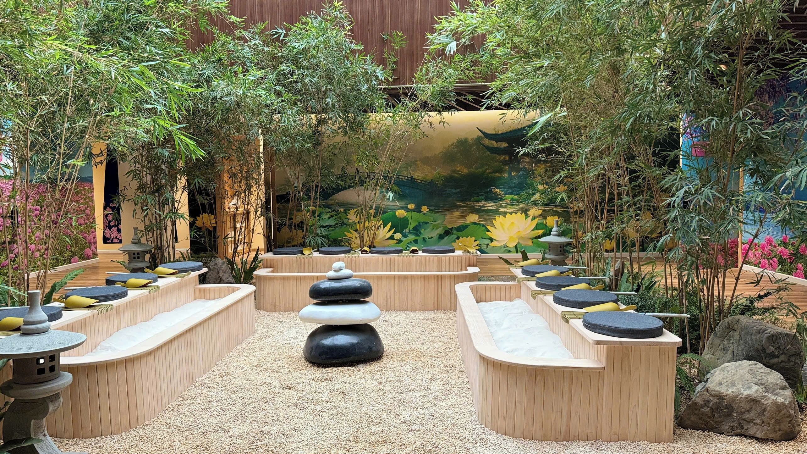 Una bañera de hidromasaje, baño turco, 1 sala de tratamiento