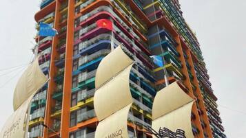 Fassade der Unterkunft