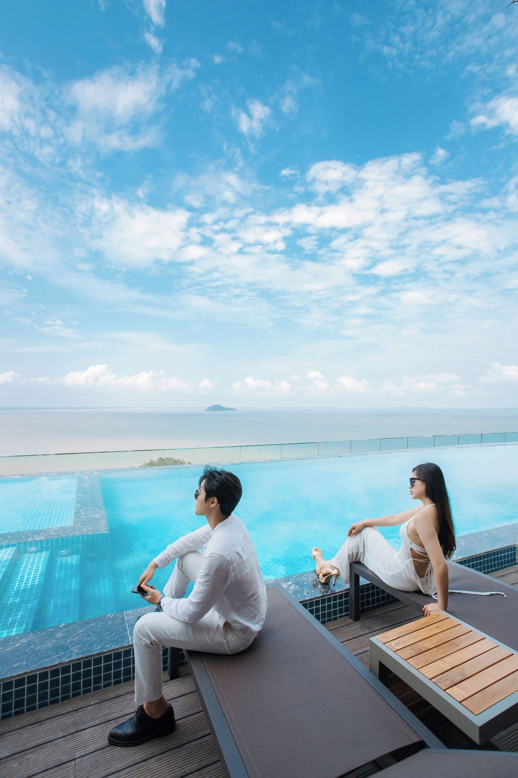 Indoor pool, outdoor pool, open 6:00 AM to 8:00 PM, pool umbrellas