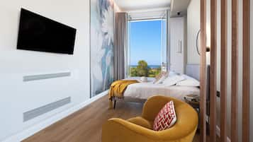 Panoramic Double Room | 1 bedroom, down comforters, in-room safe, laptop workspace