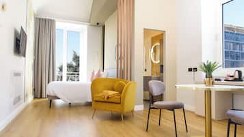 Down duvets, in-room safe, laptop workspace, blackout curtains