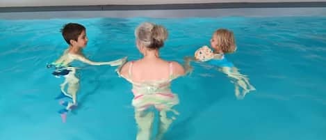 Piscine couverte, piscine chauffée