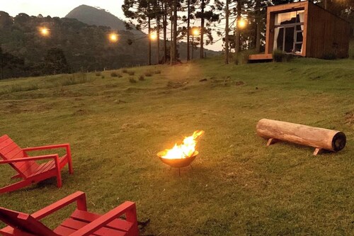 Cabins surrounded by nature with an incredible view!