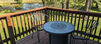 Serene Farmhouse with Pond & Forest View in Beautiful Grass Valley