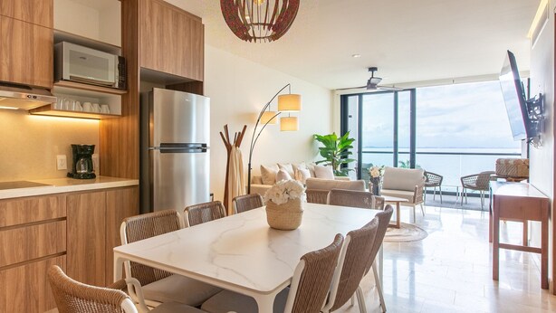 Dining - Beachfront Condo, Zantamar 205 (Cruz de Huanacaxtle)