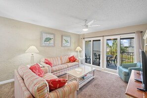 Télévision, table de tennis de table