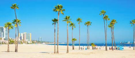 Sun loungers, beach towels