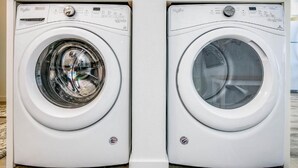 Deluxe Condo, Beach View | Laundry - Pats at Punalu'u - Beachfront Condos (Hau`ula)