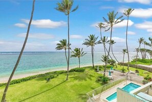 Utsikt fra overnattingsstedet