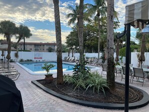 A heated pool - Relax and Unwind in This Charming Pompano Beach Condo, 2BR/2BR (Pompano Beach)